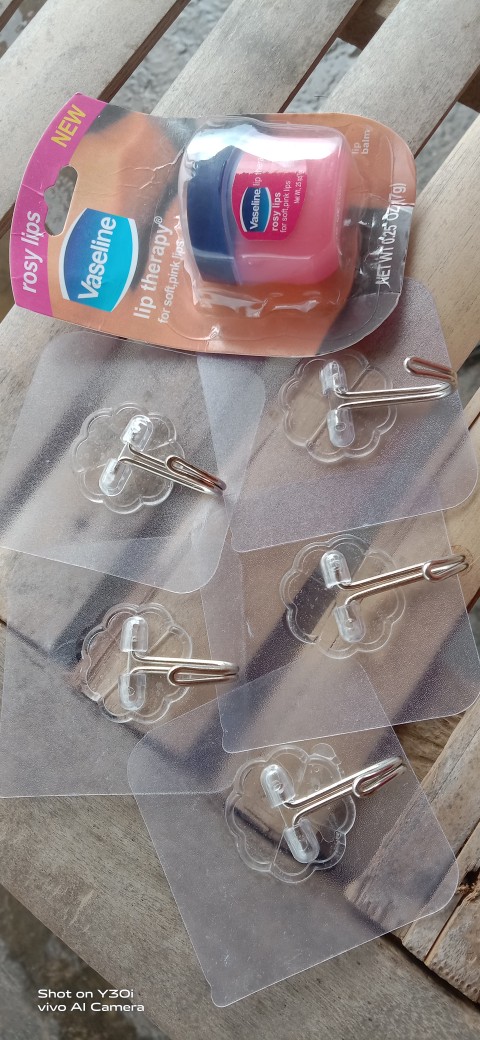 Gantungan Baju/hook Transparan/gantungan Alat Dapur/gantungan Serbaguna ( Satuan )