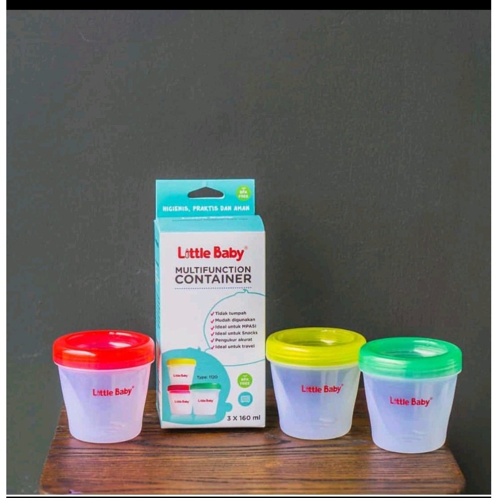 LITTLE BABY Food Container / Multifunction Container / Wadah Mpasi