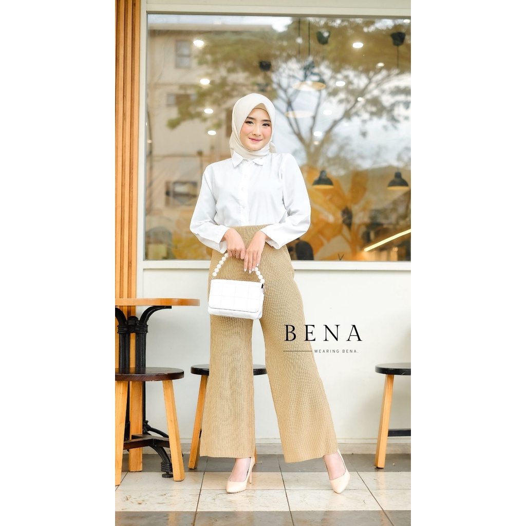 MIYU KNIT PANTS - WEARING BENA