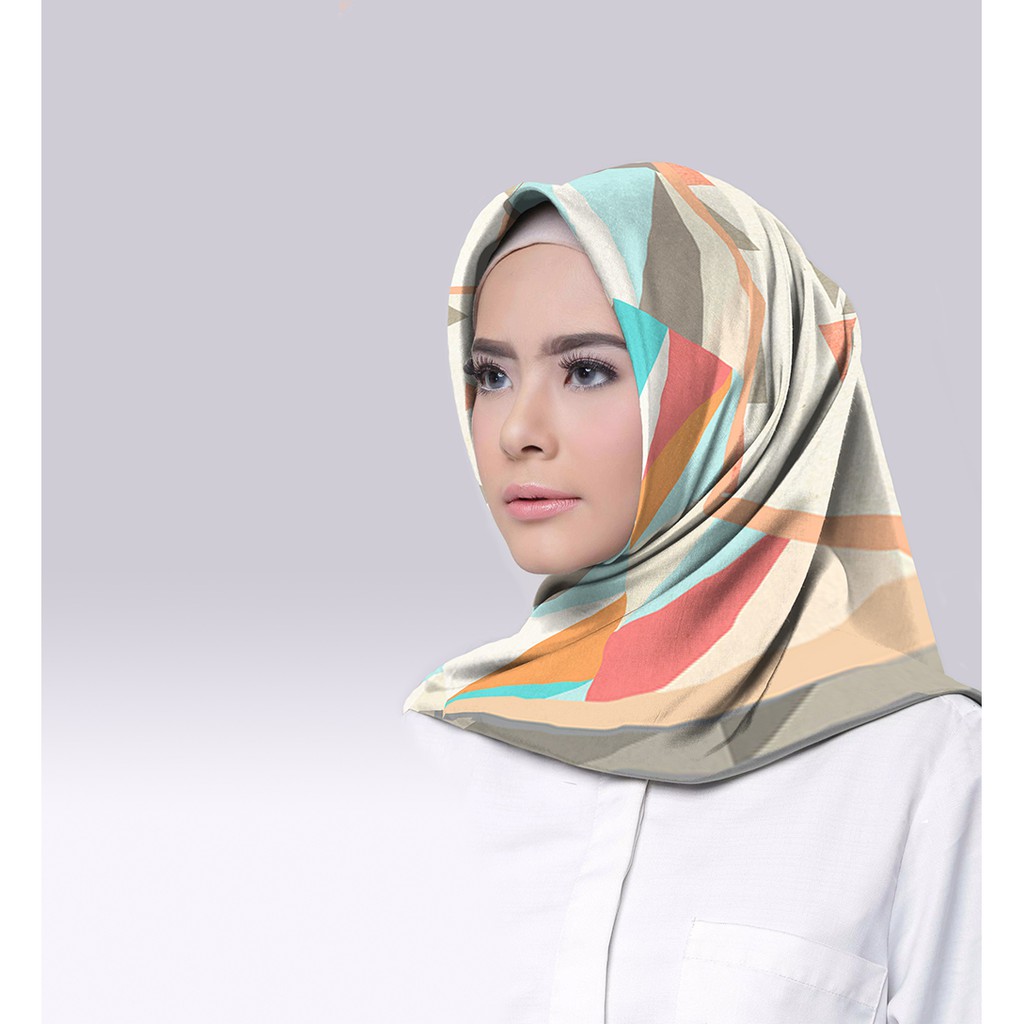 HIJAB PRINTING PREMIUM SEGI EMPAT MOTIF SKD-10