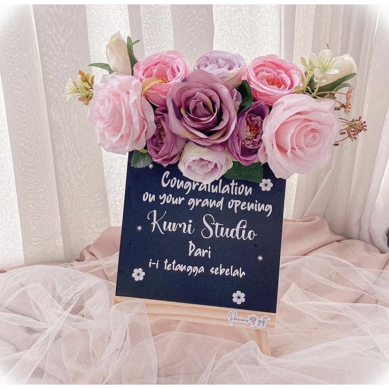 

FLOWER BOARD (PAPAN UCAPAN MINI)