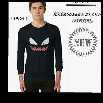 SHOUNEN Kaos Lengan Panjang Pria - BZ-30B-MONSTER-FENDI-GUY