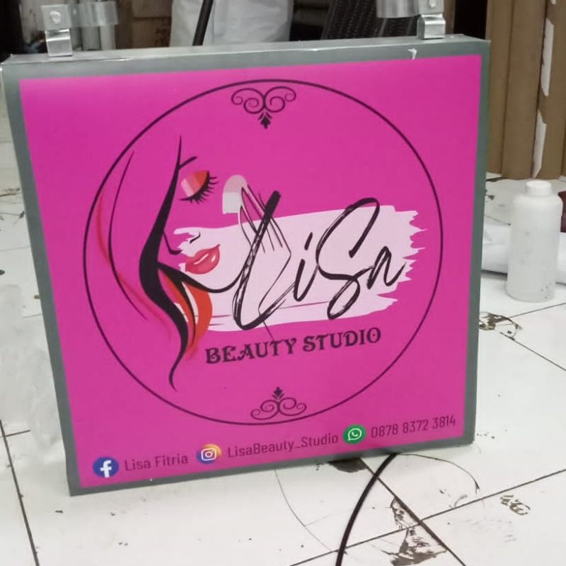 Neon Box Kotak 2sisi