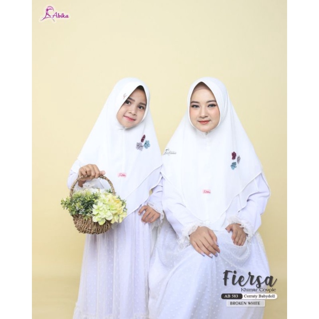 KHIMAR FIERSA COUPLE MOM AND KIDS BY ABIKA HIJAB AB 583