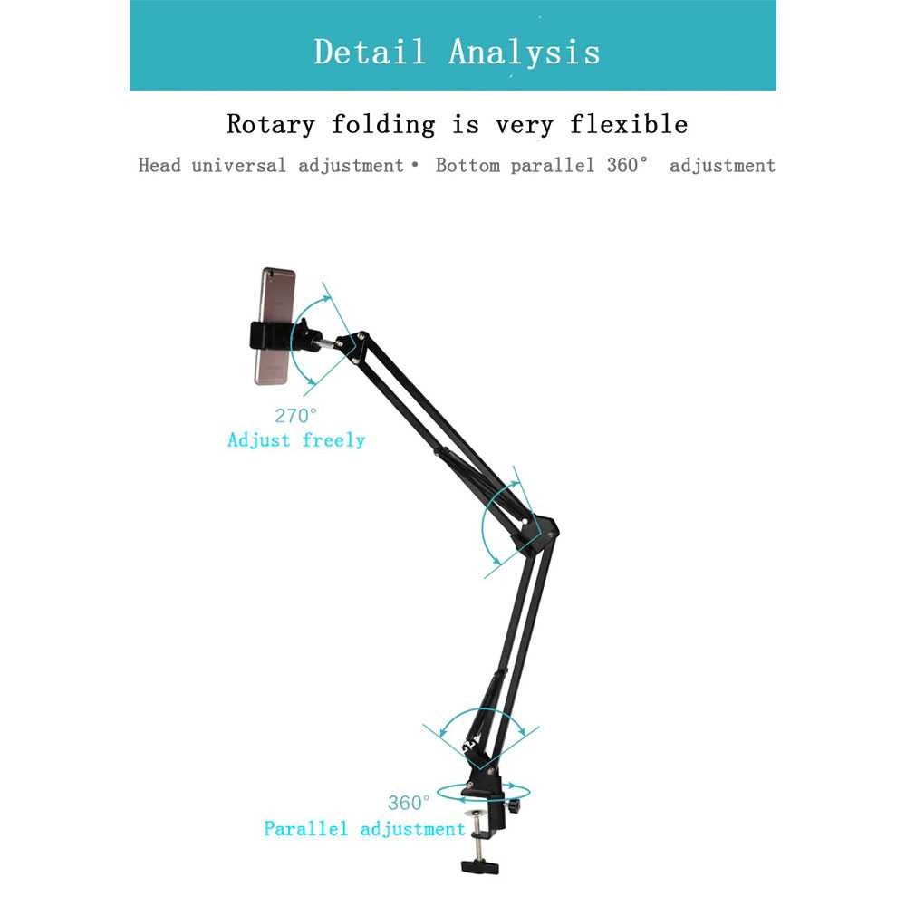 ÞWX? Holder HP Arm Stand Handphone Murah Stan Dudukan Smartphone Lipat