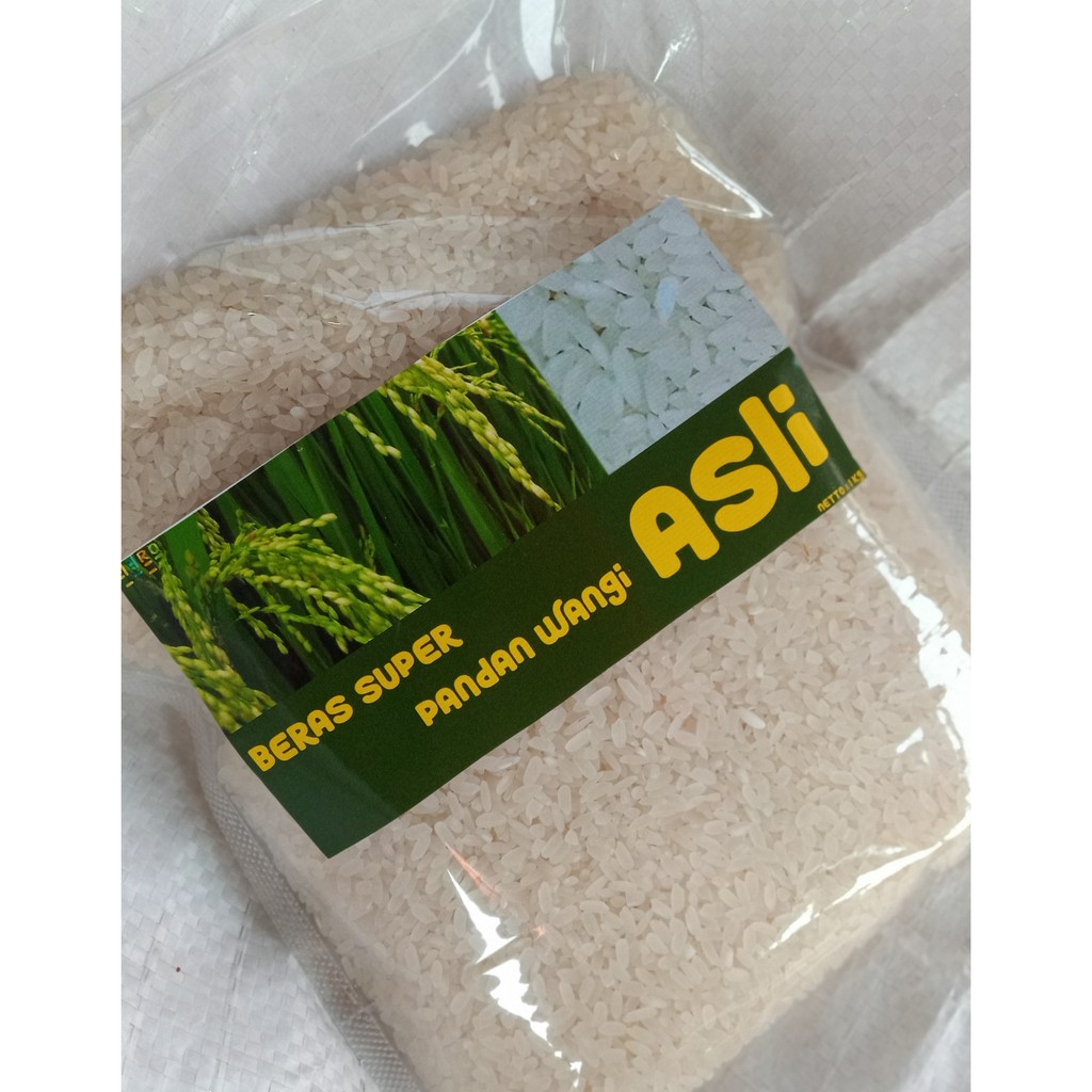 

Beras Asli Pandan Wangi 5kg