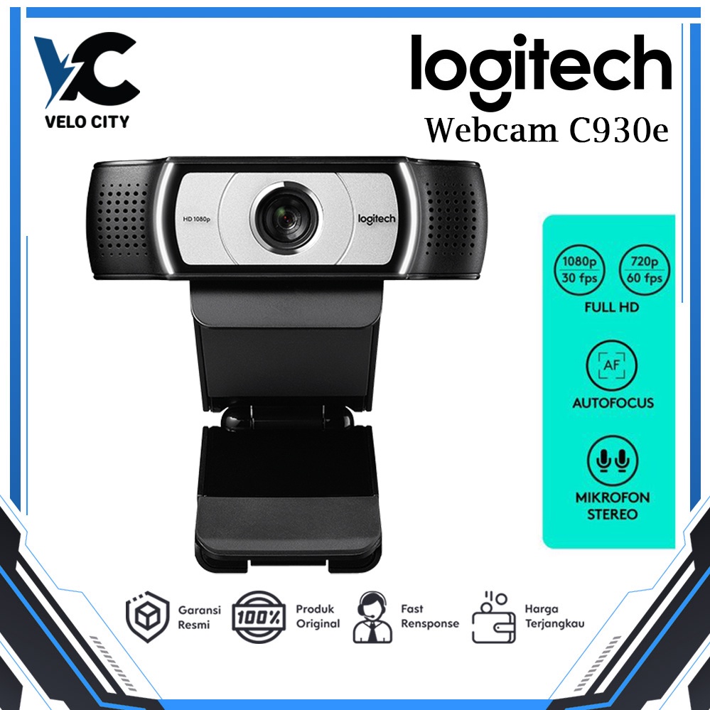 Webcam logitech C930E Business Webcam Original Garansi 3 Tahun