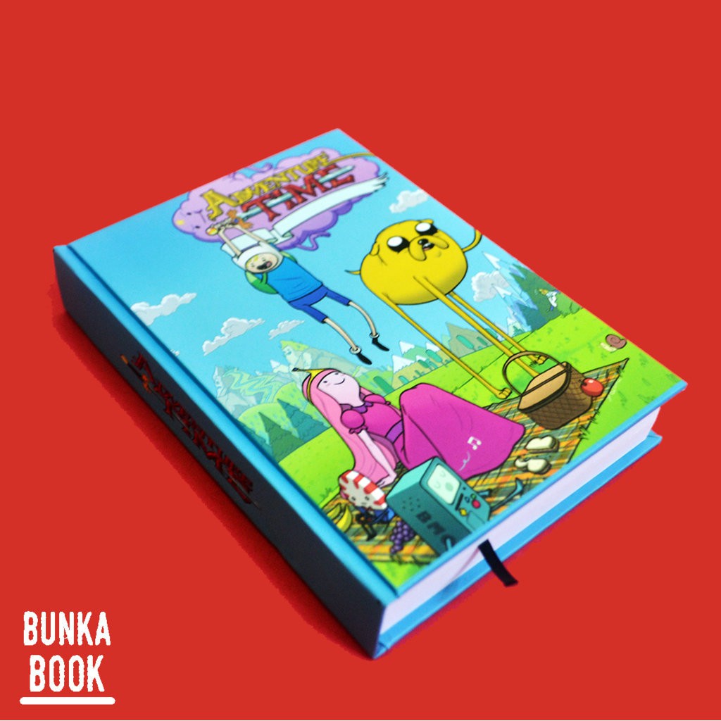 

Pocket Book Hardcover Adventure Time Ukuran A6 Jurnal Agenda Planner Gift Couple