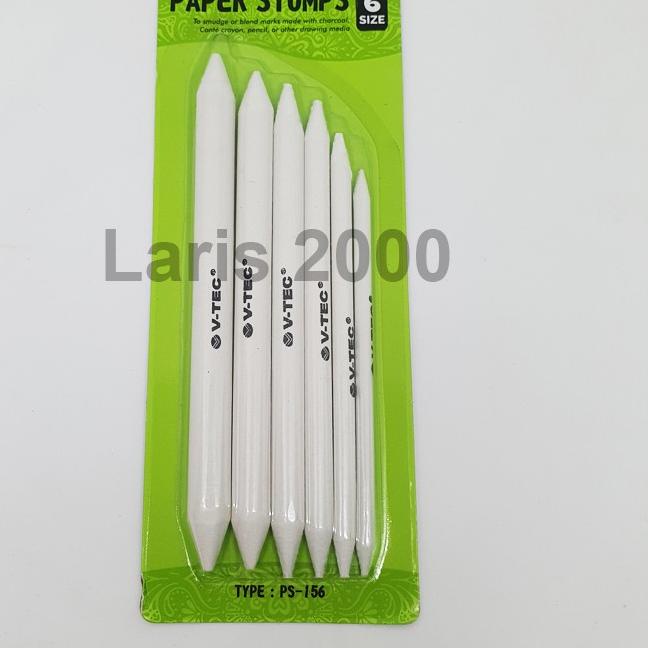 

Import Terlaris Paper Stumps Pensil Vtec Set 6