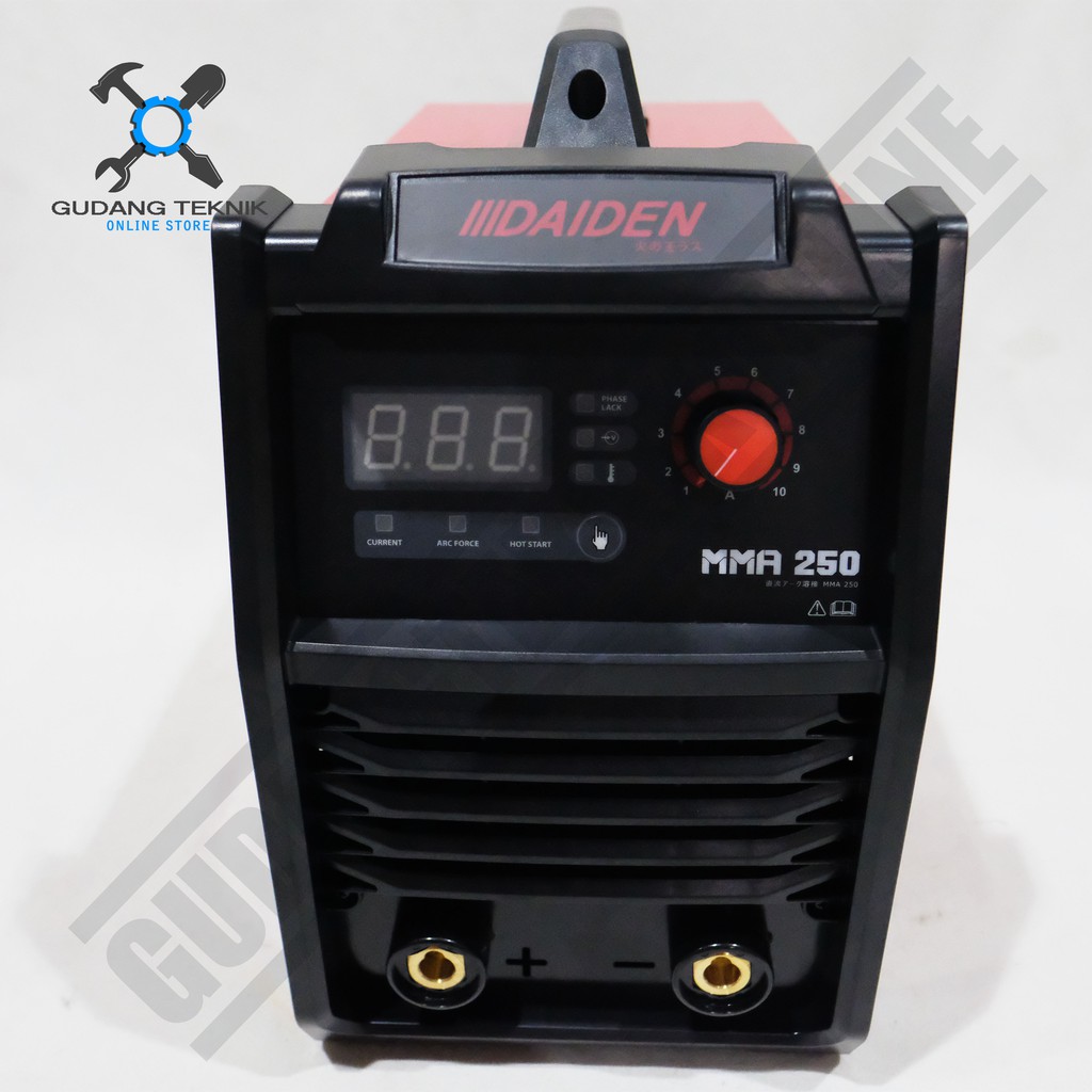 DAIDEN MMA-250 / Mesin Las Listrik Daiden MMA 250 3phase - Mesin Trafo Las Daiden MMA-250