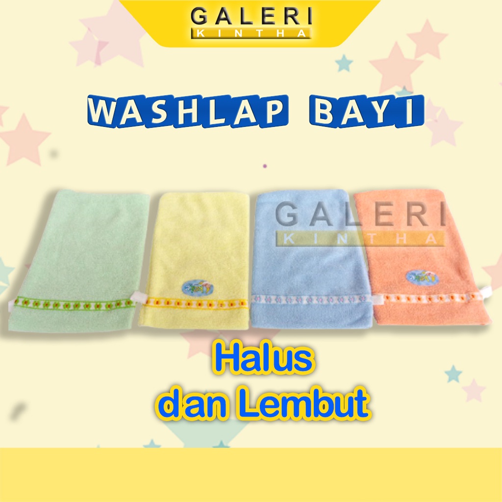 Waslap Bayi Kotak Washlap Handuk Newborn