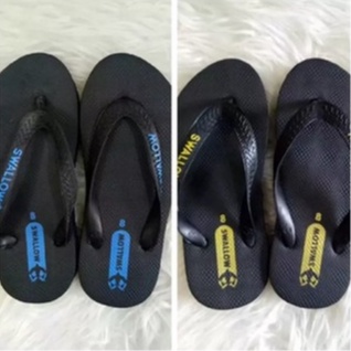 Sandal Jepit Anak Swallow Hitam Laki Perempuan Cewek Cowok SWALLOW Black Pearl Kids