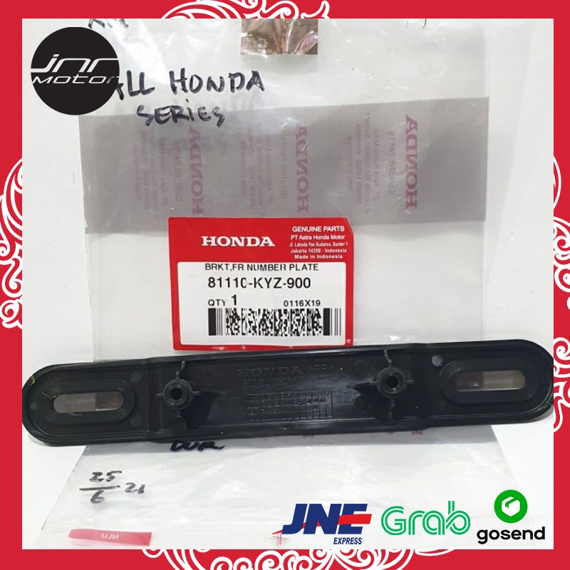 BRACKET DUDUKAN PLAT NOMOR VARIO 125 150 ORI ASLI AHM 81110-KYZ-900