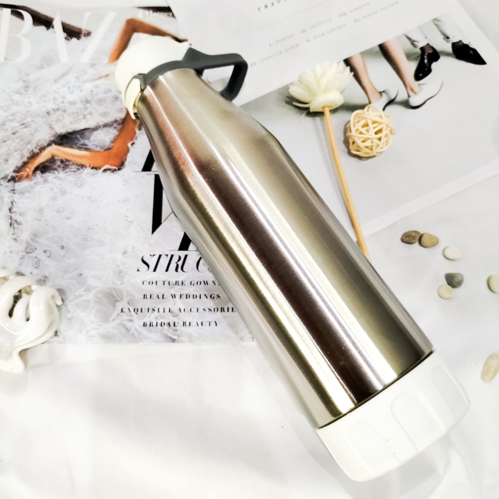 SHABRINA_FASHION!! HOT SALE! Termos Stainless Steal Tahan Panas Dan Dingin Kapasitas 600ml Bpa Free Aman Digunakan