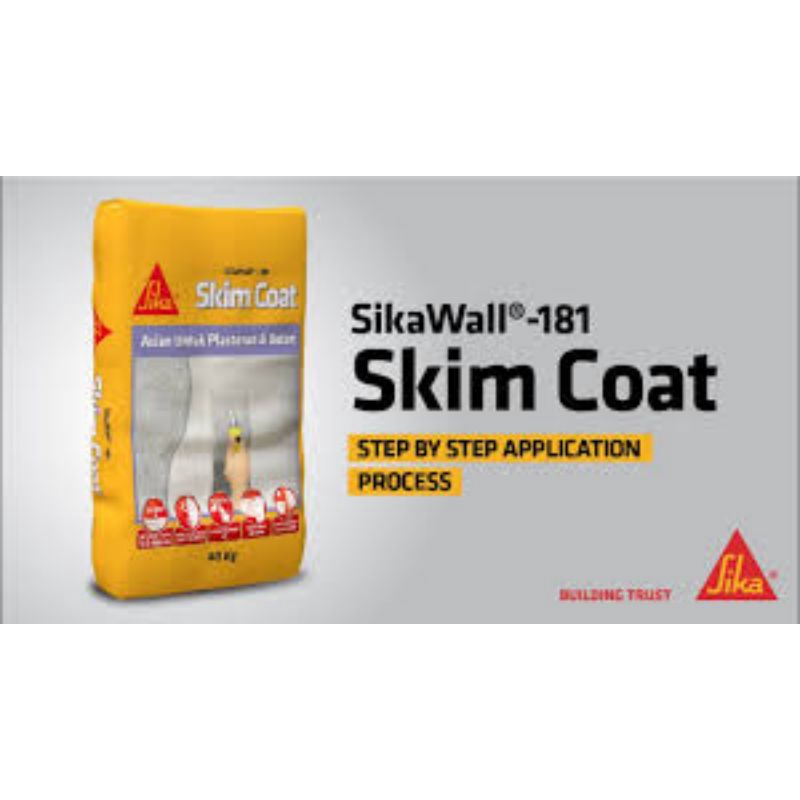 SikaWall 181 Skimcoat / acian plester & beton