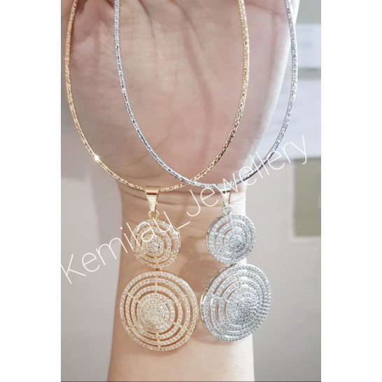 Kalung Kaku Replika Berlian Kalung pesta