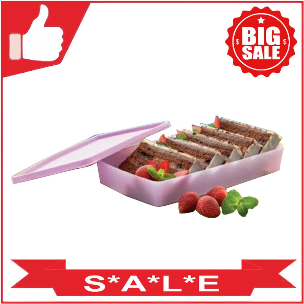 Tupperware Shallow Pak n Stor tempat penyimpanan Tupperware Original