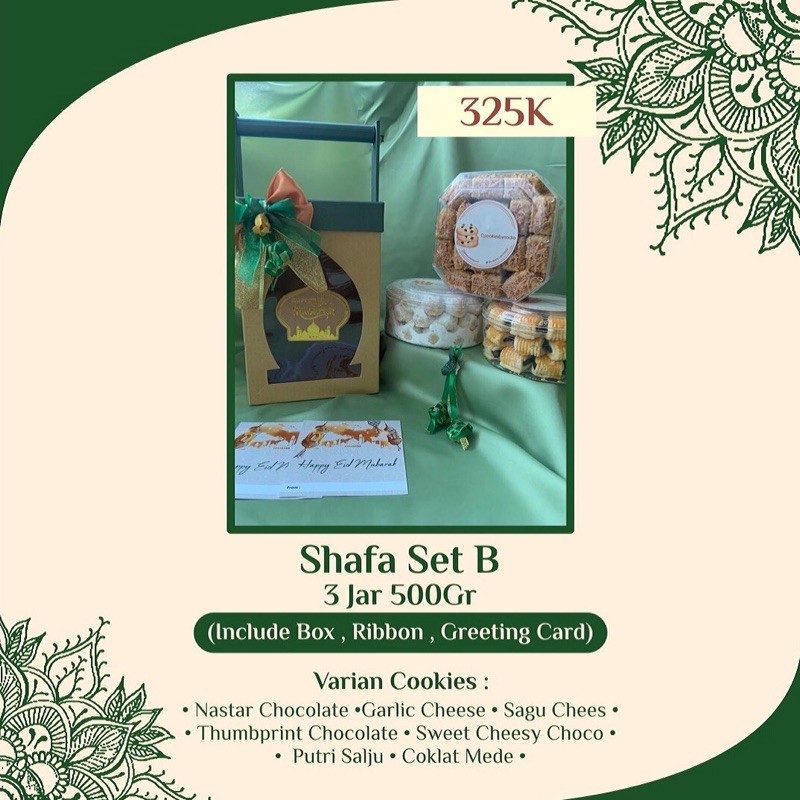 

Hampers kue lebaran Dcookiebynadia