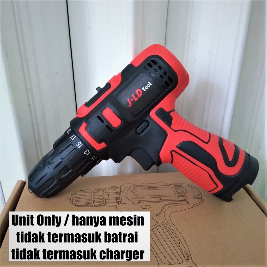 bor batrai cordless jld 12s 12v 12 volt 2 speed unit only HANYA MESIN