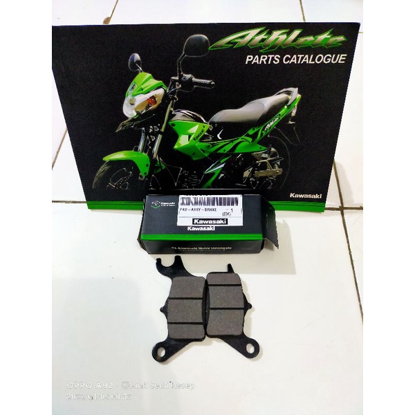 kampas rem depan Z125 pro athlete facelift athlete pro