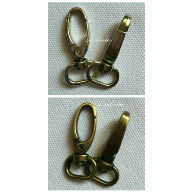 12 pcs Kait tas/hook/kew2 ukuran 1.5cm