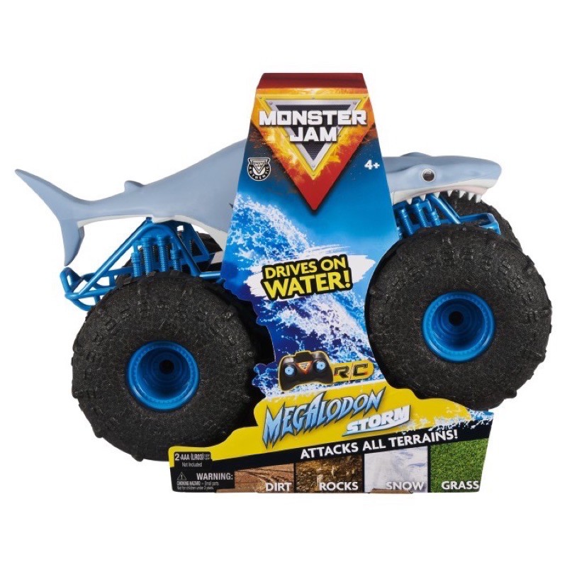 Jual Monster Jam Official Megalodon 