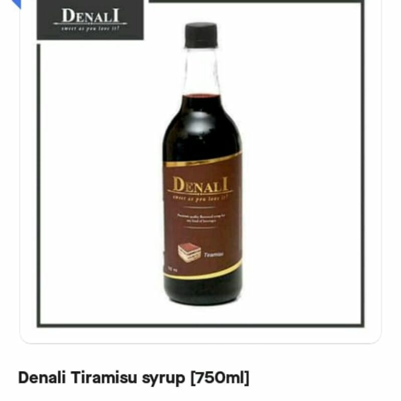 

Denali Tiramisu Syrup