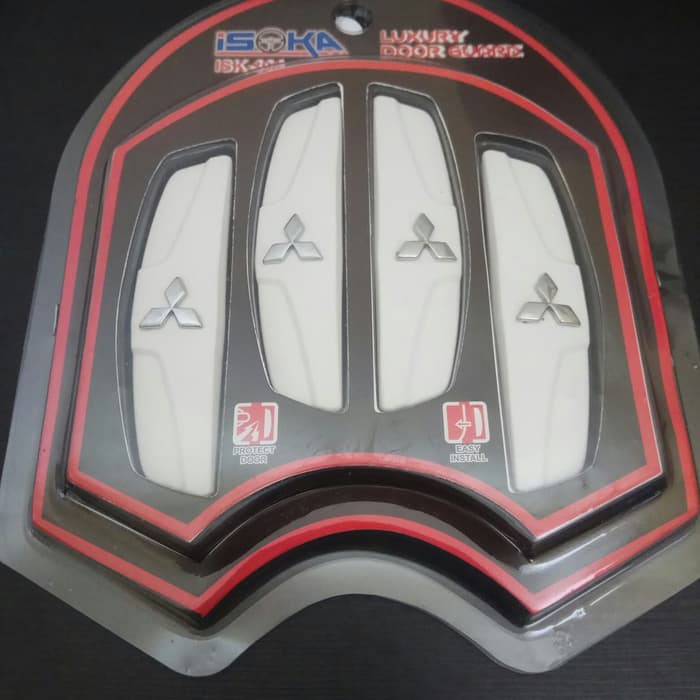 Door Guard / Doorguard / Karet pengaman sisi pintu mobil LOGO Mitsubishi