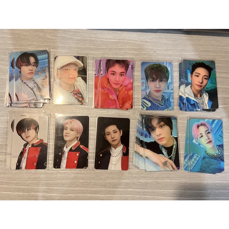[READY STOCK] nct dream glitch mode lucky draw event photocard chenle jisung mark jaemin renjun jeno