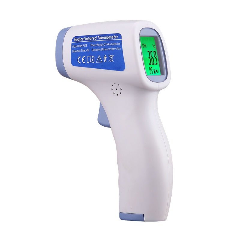 SDi7 Cofoe Thermometer Suhu Tubuh Digital Infrared Non Contact Rak-f103 White By Pro