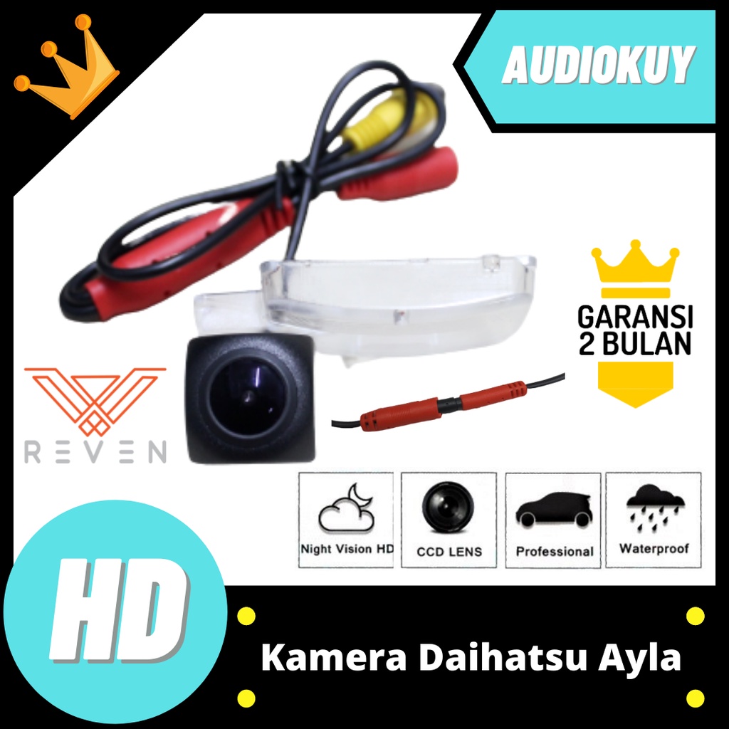 Kamera Mundur HD Daihatsu Ayla / Kamera Parkir Reven