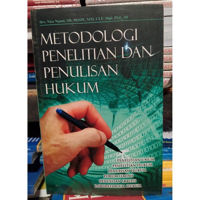 Metodologi Penelitian Dan Penulisan Hukum Drs Nico Ngani Sh Shopee Indonesia