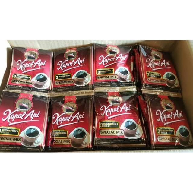 

Kopi hitam sachet kapal api