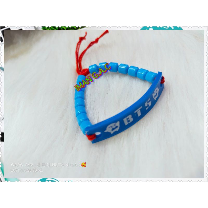 gelang plat BTS/gelang BTS