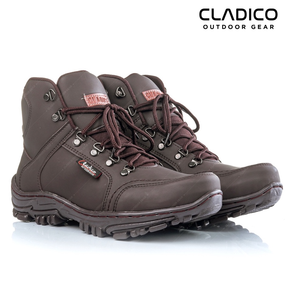 Sepatu Safety Boots Pria Ujung Besi Keren Kekinian Cladico North