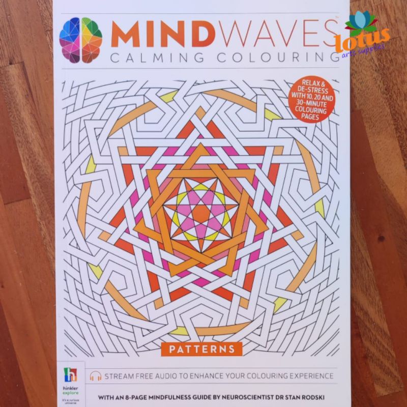 Jual Mindwaves Calming Colouring Book Patterns - Buku Mewarnai Dewasa ...
