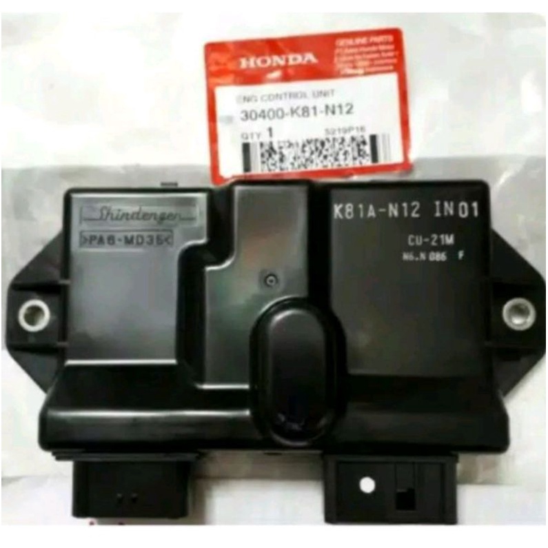 30400-K81-N12 HGP 100% ECM ECU Cdi Beat Eco Street K81 ISS Idling Stop  30400K81N12