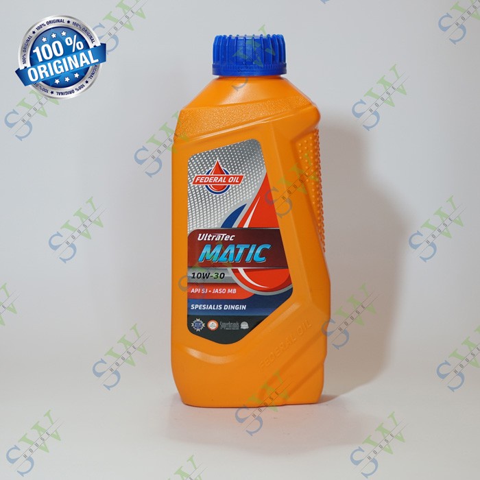 Oli Federal Matic Ultratec 10W-30 0.8L / Oli Motor Matic Federal