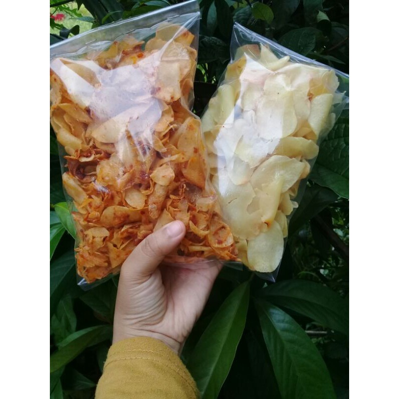 

Keripik talas pedas/keripik talas bogor/keripik original/keripik gurih/Kerpik talas asin