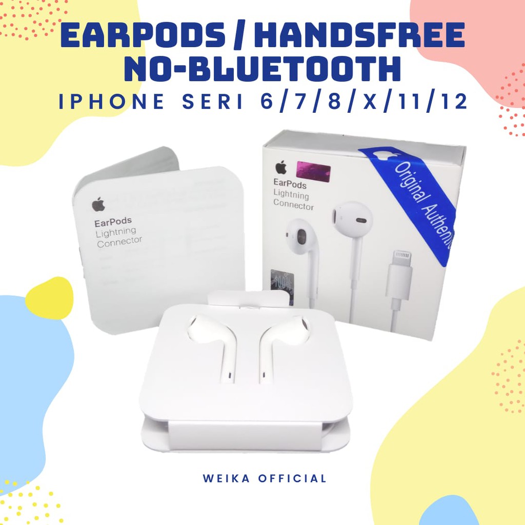 Handsfree Earpods Apple ORI IPHONE 12/11/X/XR/XS MAX/7/8