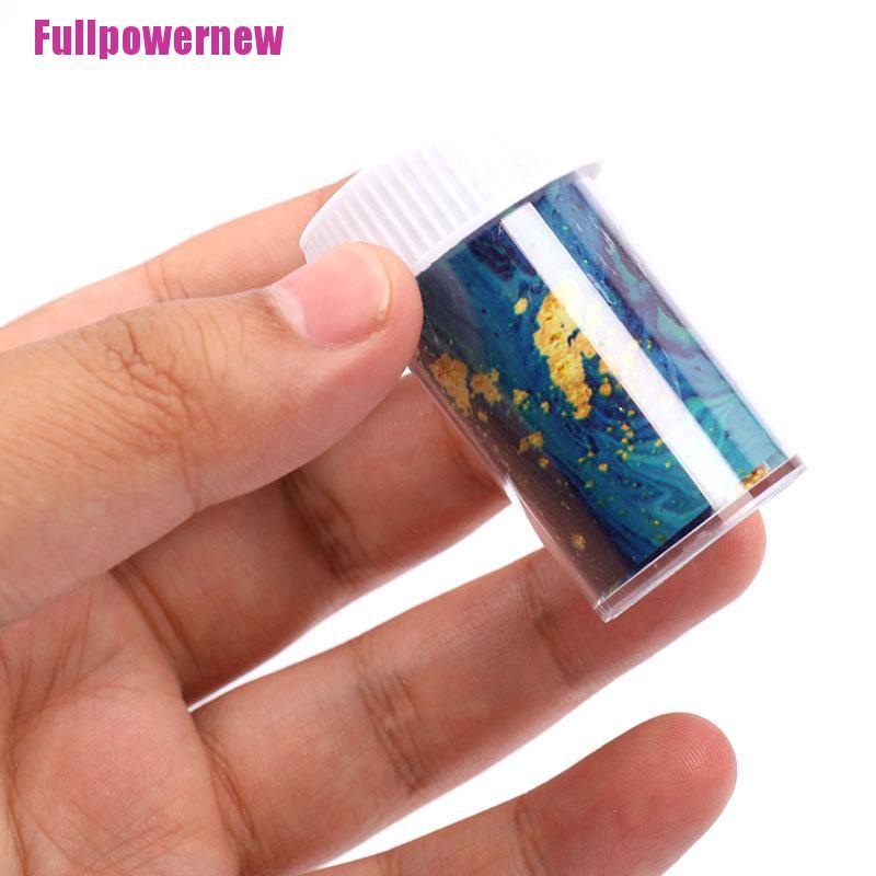 Stiker Foil Transfer Holografik Ukuran 100x4cm Untuk Nail Art / Manicure Diy