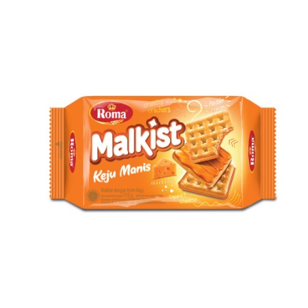 

Roma Malkist Keju Manis 115gr/Biskuit Keju Manis