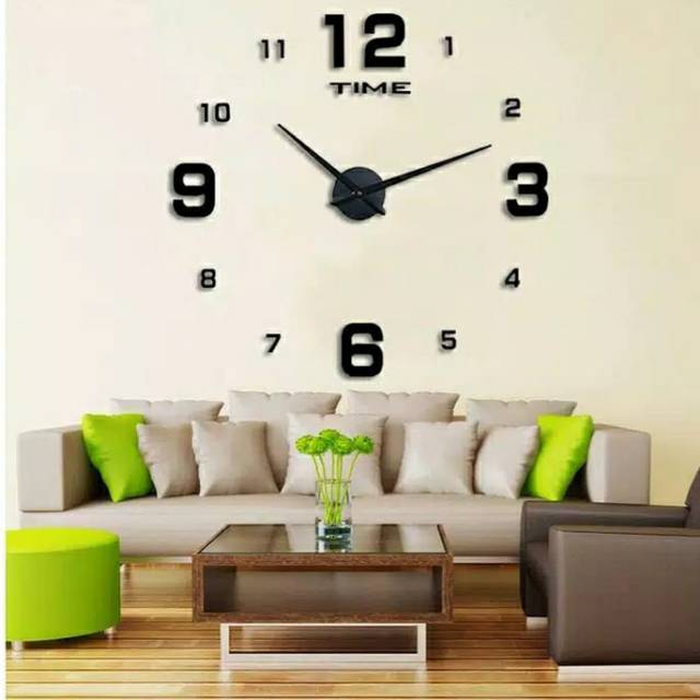 Hiasan jam dinding jumbo