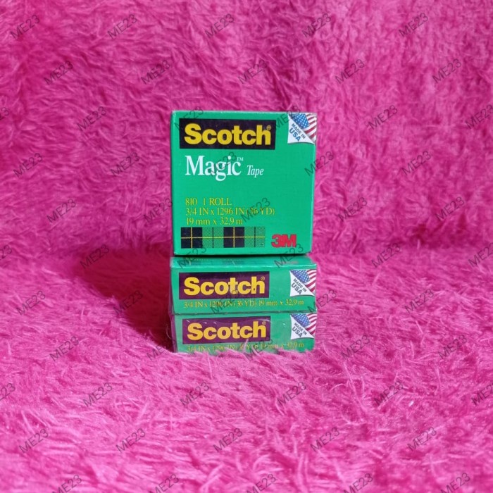 

Menakjubkan 3M Scotch Magic Tape 3/4 In 36Y Murah