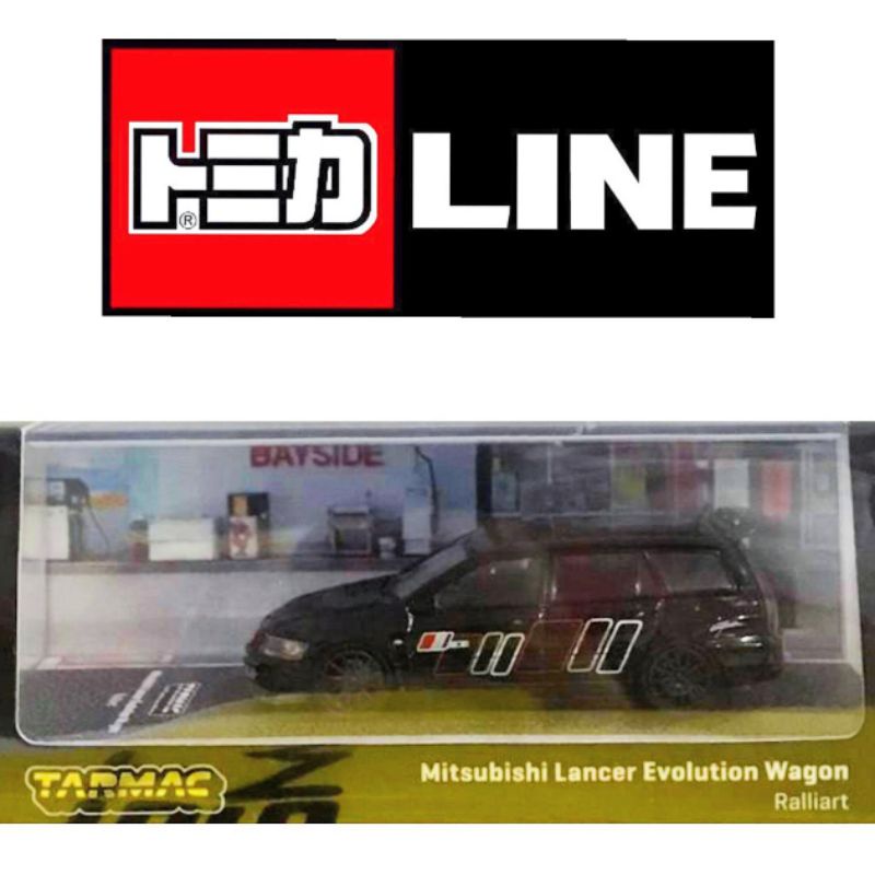 TARMAC MITSUBISHI LANCER EVOLUTION WAGON RALLIART