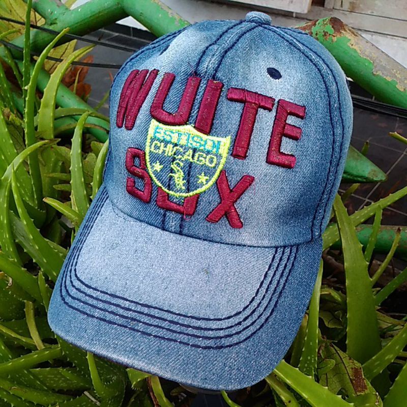 TOPI SECOND TOPI BASEBALL DENIM WHITE SOX