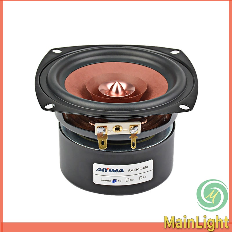 Aiyima Speaker Full Range Mobil HiFi 4 Inch 8Ohm 30W 1 PCS - A1D1307D