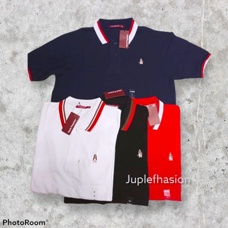 kaos polo pria  / kaos kerah hush puppies ori