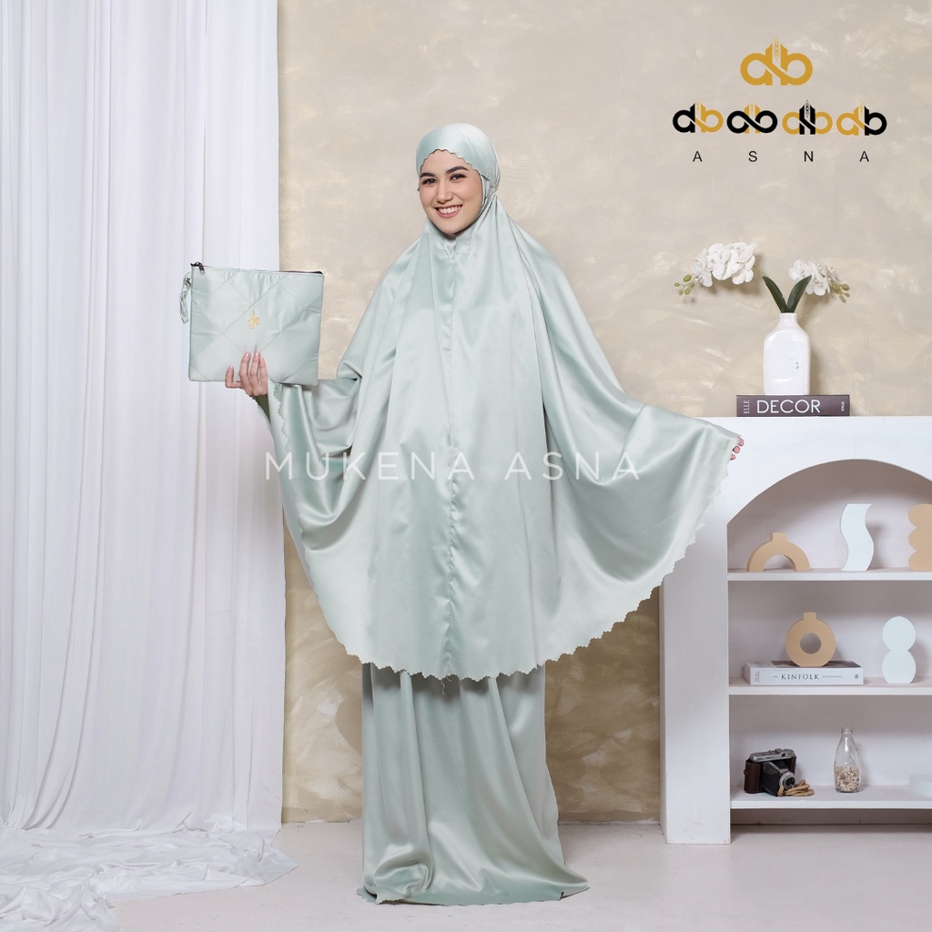 Mukena Dewasa Mewah Daily AsnaCollection٩٩ Laser Cut Premium