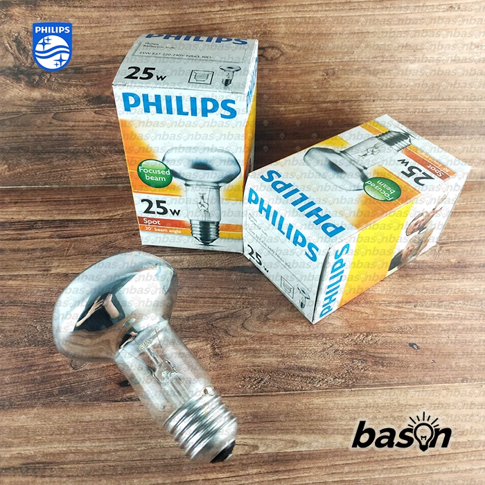 PHILIPS NR63 Spot 25W E27 220-240V 30D - Lampu Reflektor